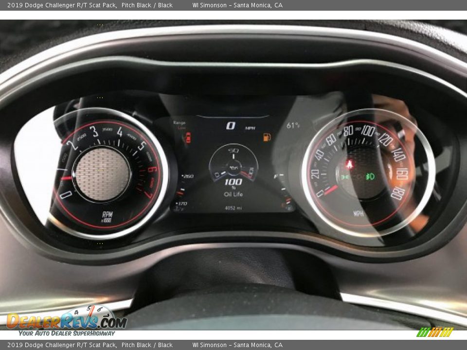 2019 Dodge Challenger R/T Scat Pack Gauges Photo #19