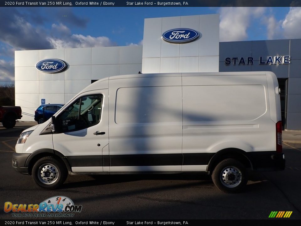 2020 Ford Transit Van 250 MR Long Oxford White / Ebony Photo #11