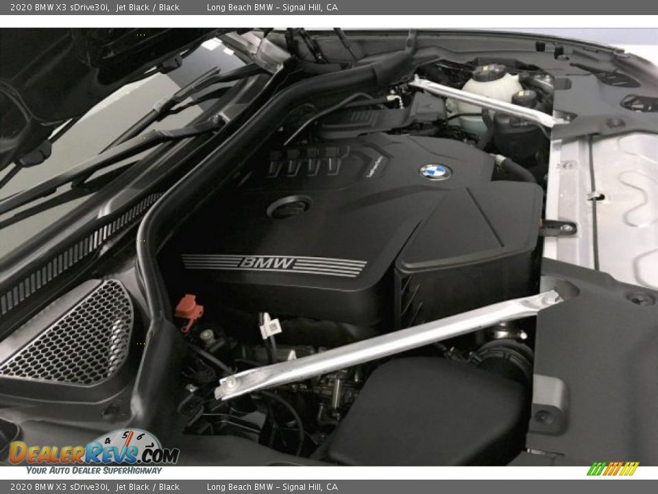 2020 BMW X3 sDrive30i Jet Black / Black Photo #26
