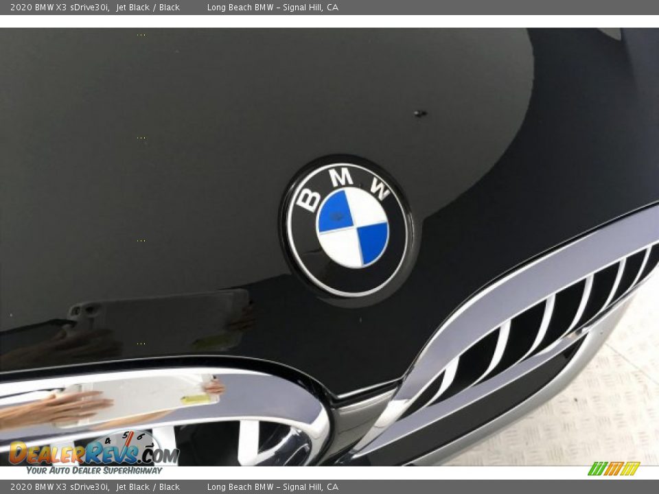2020 BMW X3 sDrive30i Jet Black / Black Photo #28