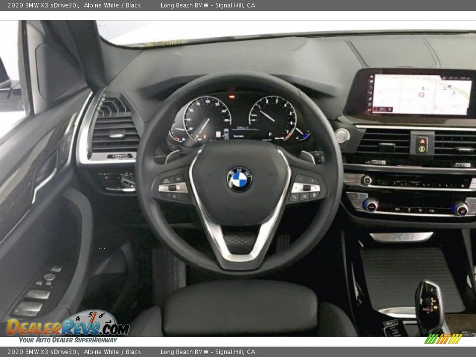 2020 BMW X3 sDrive30i Alpine White / Black Photo #4