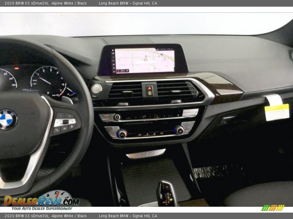 2020 BMW X3 sDrive30i Alpine White / Black Photo #5