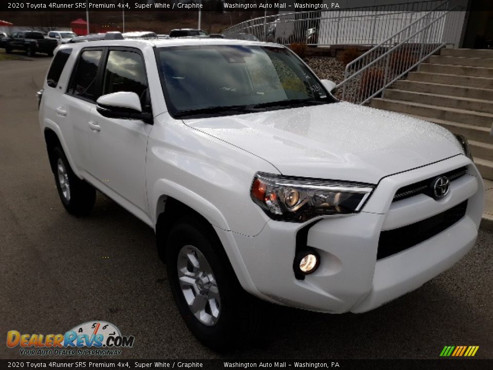 2020 Toyota 4Runner SR5 Premium 4x4 Super White / Graphite Photo #1