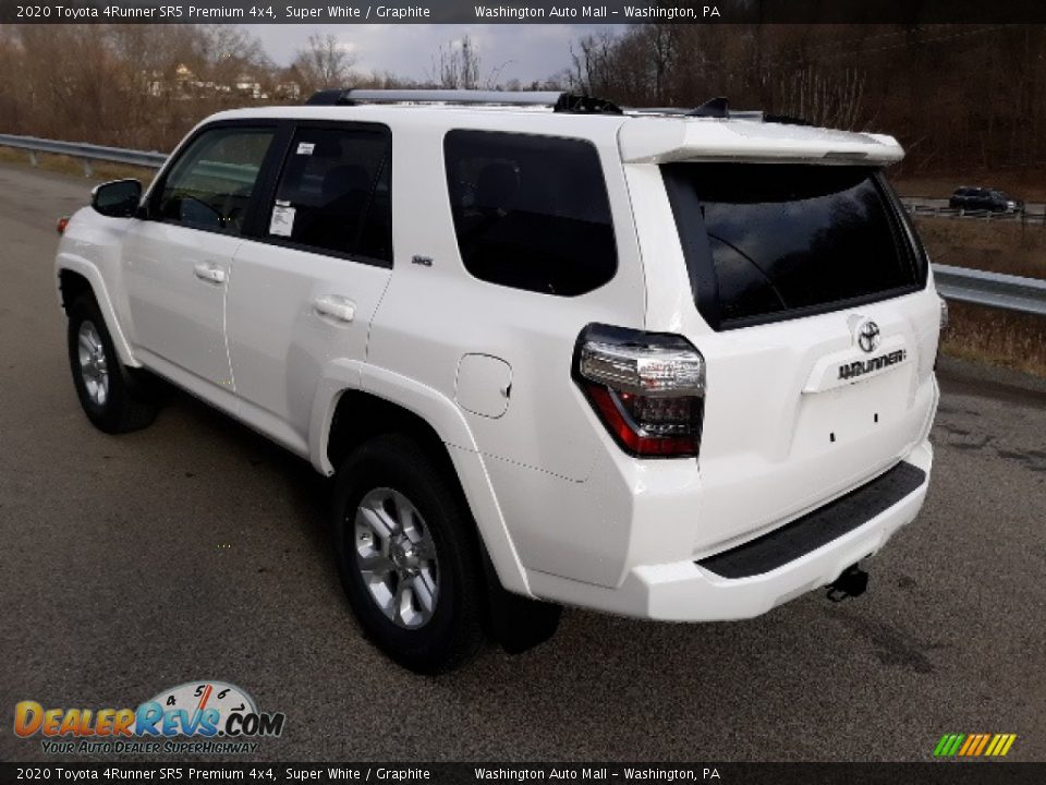 2020 Toyota 4Runner SR5 Premium 4x4 Super White / Graphite Photo #2