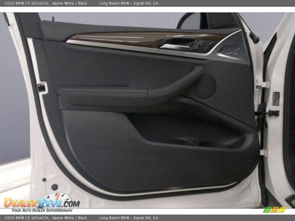 2020 BMW X3 sDrive30i Alpine White / Black Photo #21