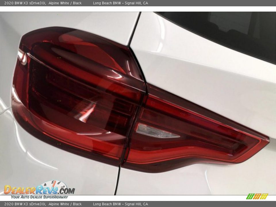 2020 BMW X3 sDrive30i Alpine White / Black Photo #22