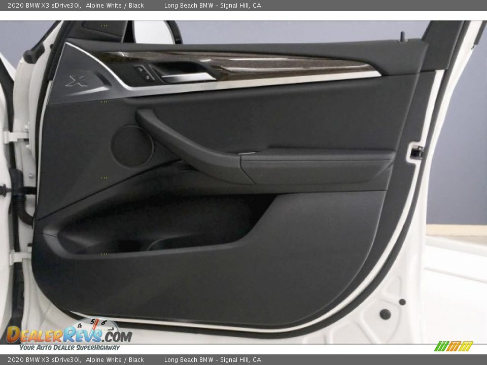 2020 BMW X3 sDrive30i Alpine White / Black Photo #25