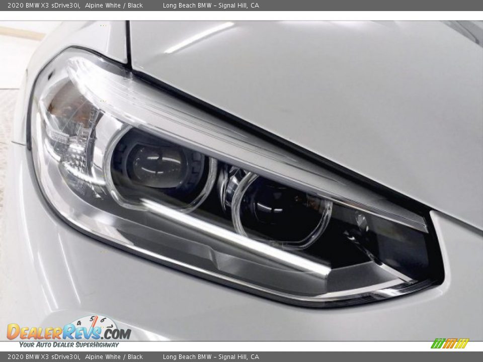 2020 BMW X3 sDrive30i Alpine White / Black Photo #27