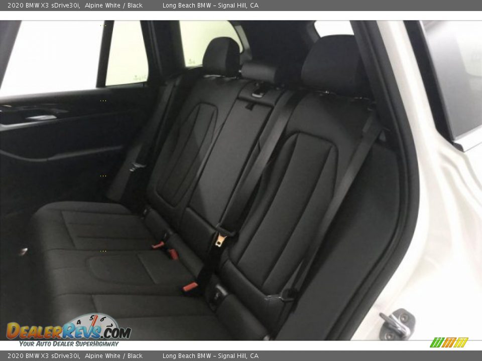 2020 BMW X3 sDrive30i Alpine White / Black Photo #32