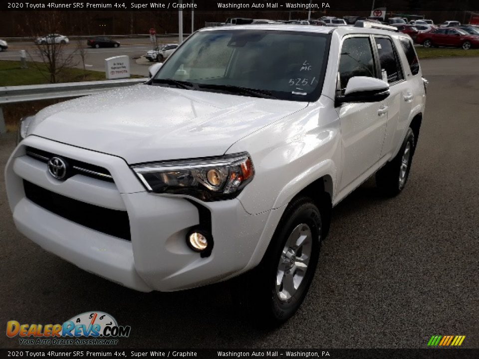 2020 Toyota 4Runner SR5 Premium 4x4 Super White / Graphite Photo #33