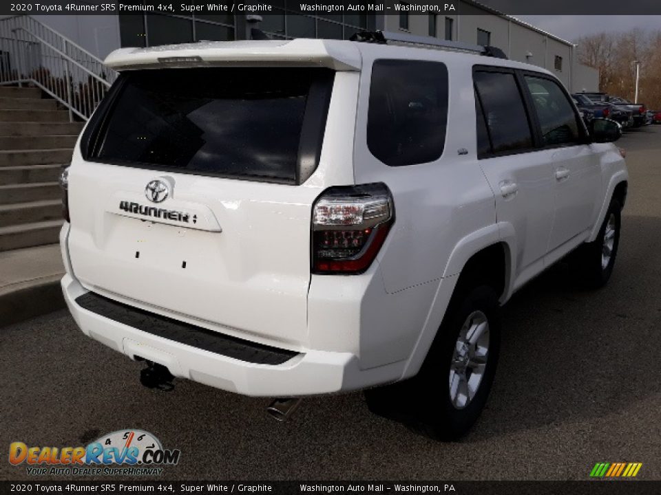 2020 Toyota 4Runner SR5 Premium 4x4 Super White / Graphite Photo #35