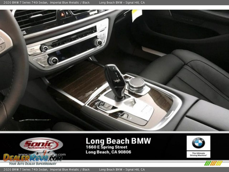 2020 BMW 7 Series 740i Sedan Imperial Blue Metallic / Black Photo #6