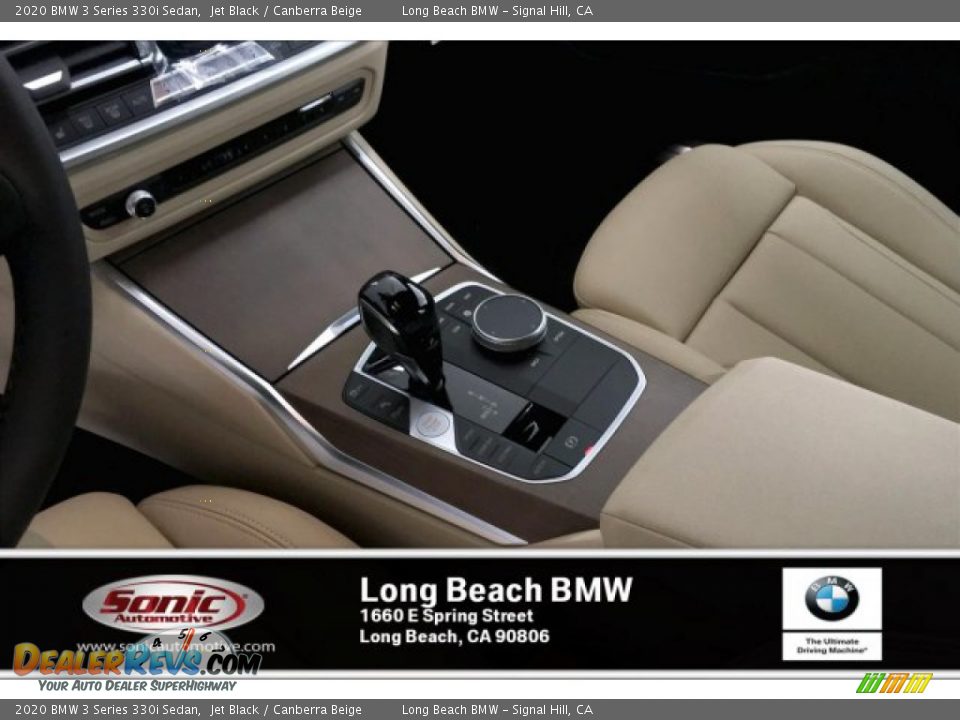 2020 BMW 3 Series 330i Sedan Jet Black / Canberra Beige Photo #6