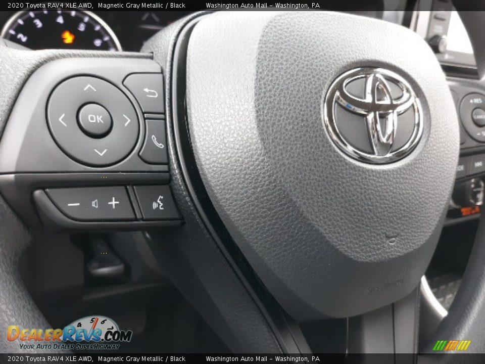 2020 Toyota RAV4 XLE AWD Magnetic Gray Metallic / Black Photo #7