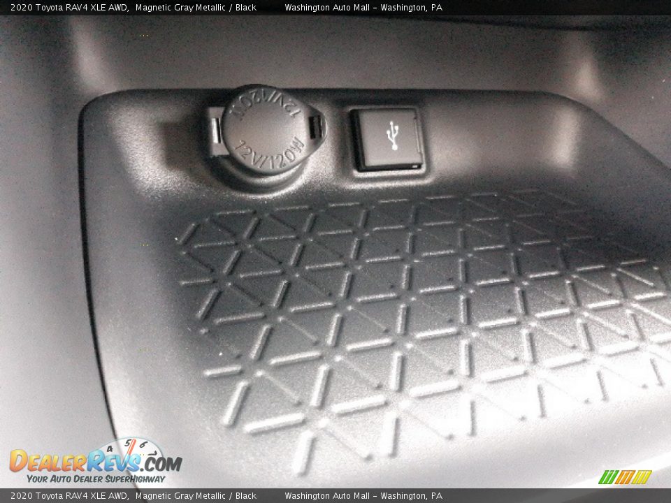 2020 Toyota RAV4 XLE AWD Magnetic Gray Metallic / Black Photo #19