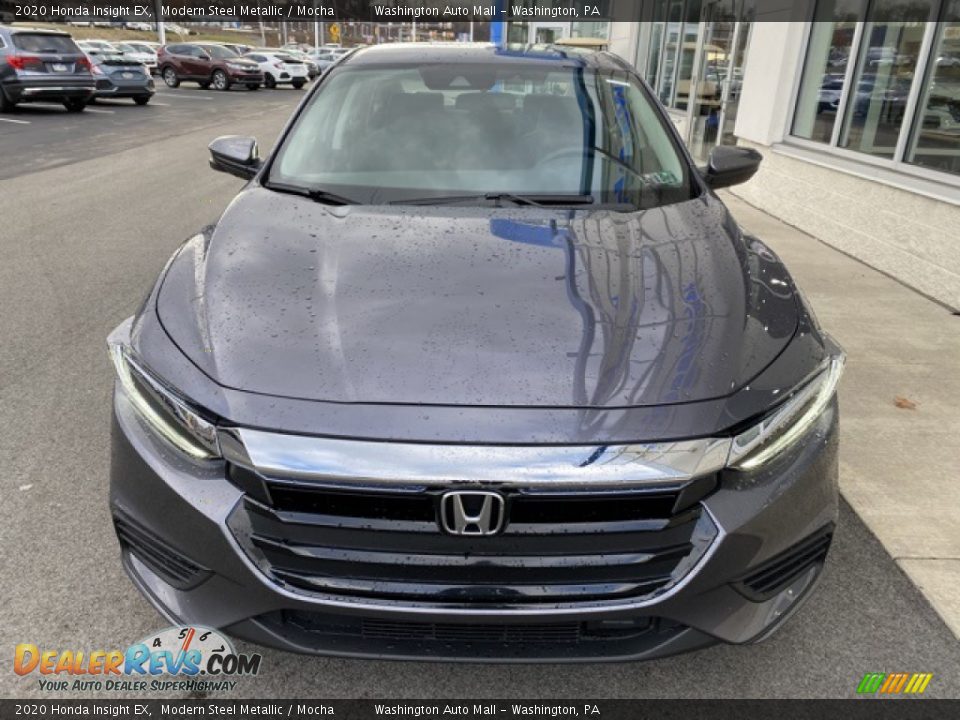 2020 Honda Insight EX Modern Steel Metallic / Mocha Photo #3