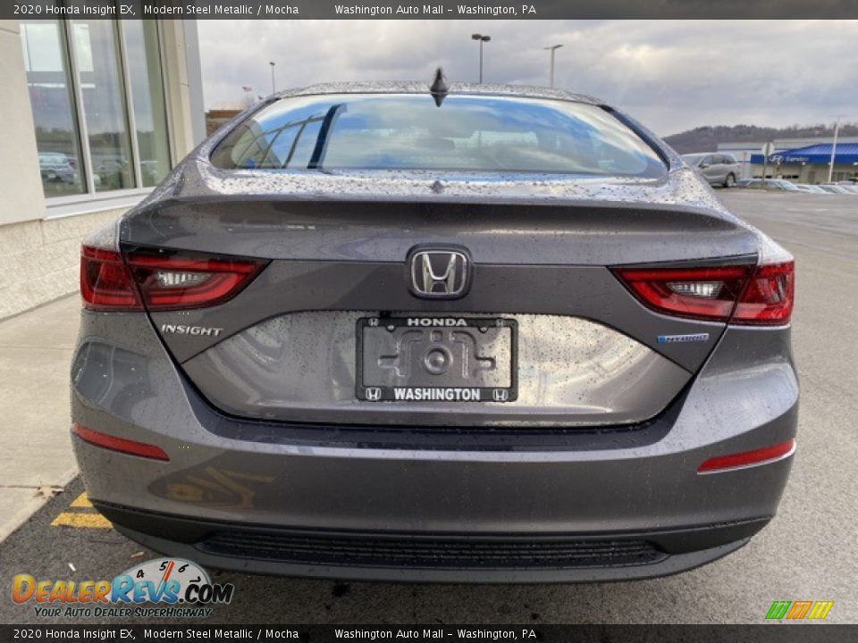 2020 Honda Insight EX Modern Steel Metallic / Mocha Photo #6