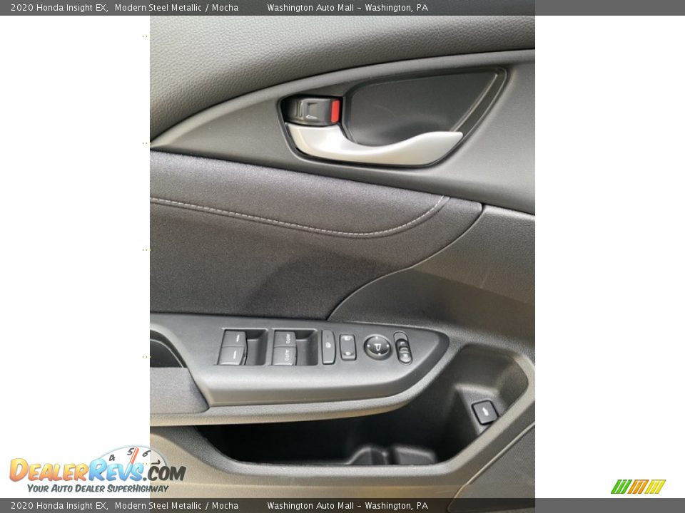 2020 Honda Insight EX Modern Steel Metallic / Mocha Photo #12