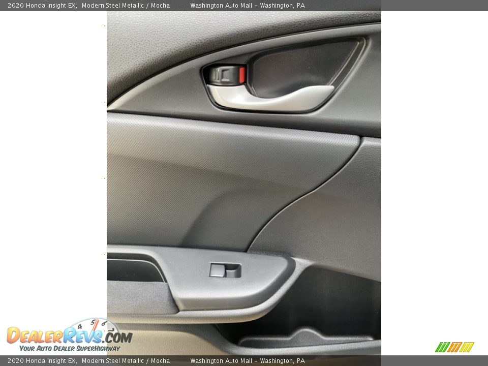 2020 Honda Insight EX Modern Steel Metallic / Mocha Photo #18