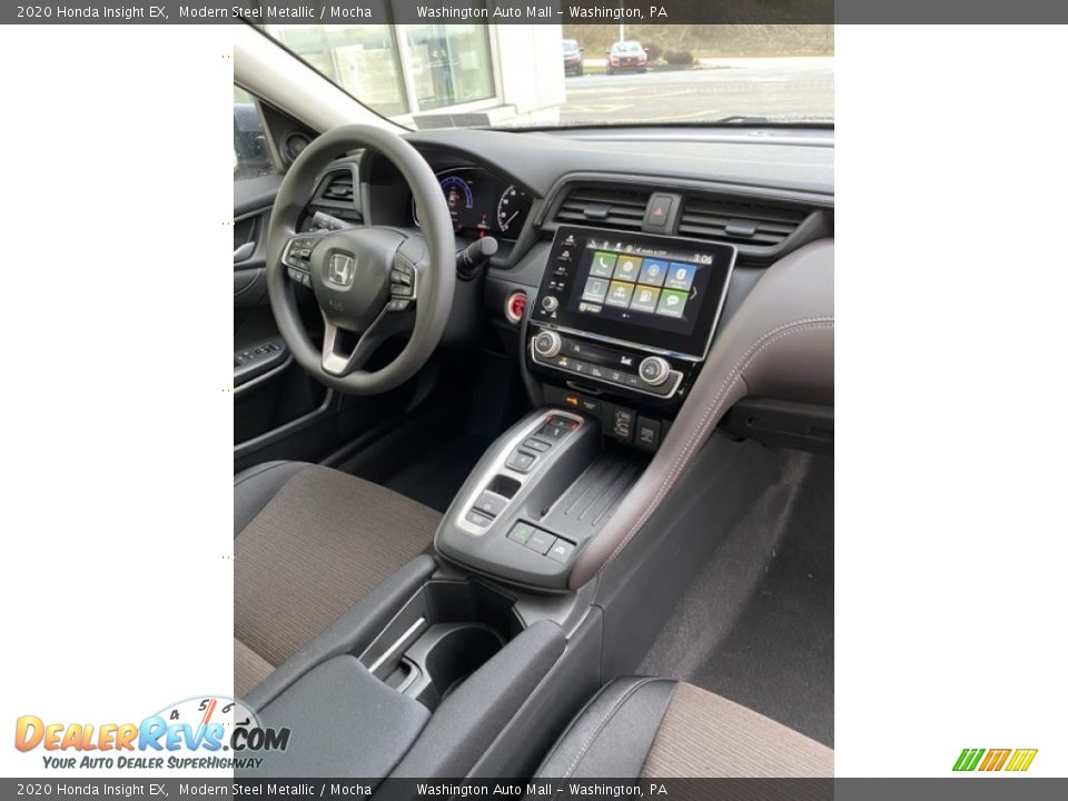 2020 Honda Insight EX Modern Steel Metallic / Mocha Photo #26