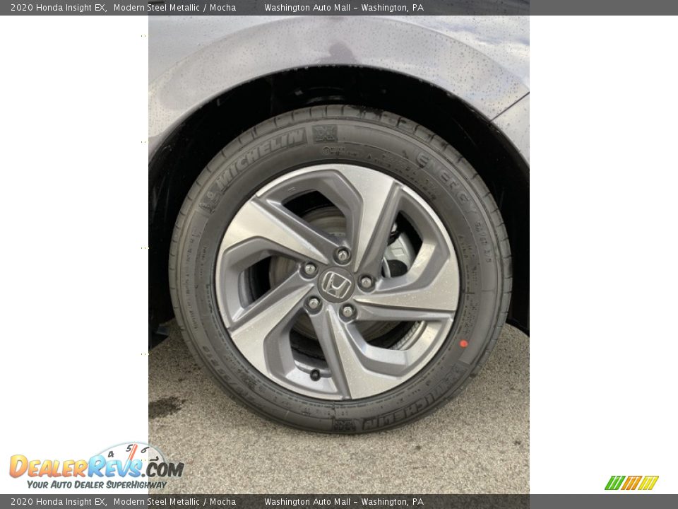 2020 Honda Insight EX Modern Steel Metallic / Mocha Photo #28