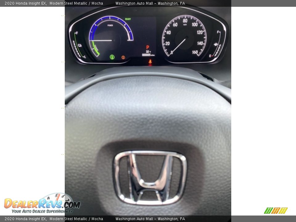 2020 Honda Insight EX Modern Steel Metallic / Mocha Photo #29