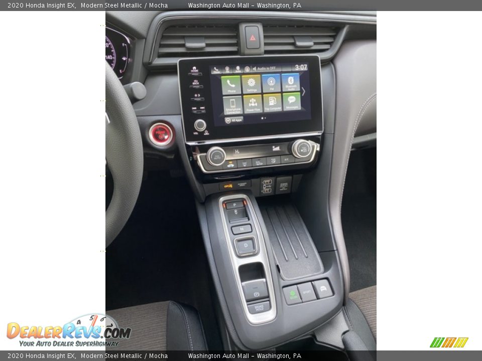 2020 Honda Insight EX Modern Steel Metallic / Mocha Photo #30