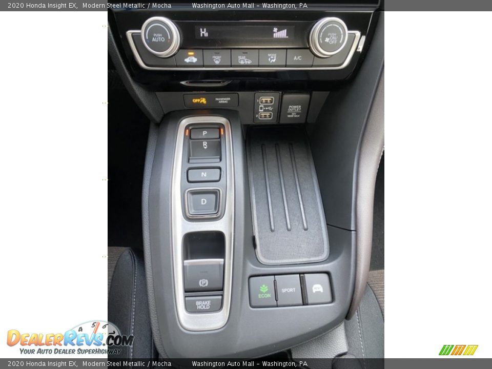 2020 Honda Insight EX Modern Steel Metallic / Mocha Photo #32