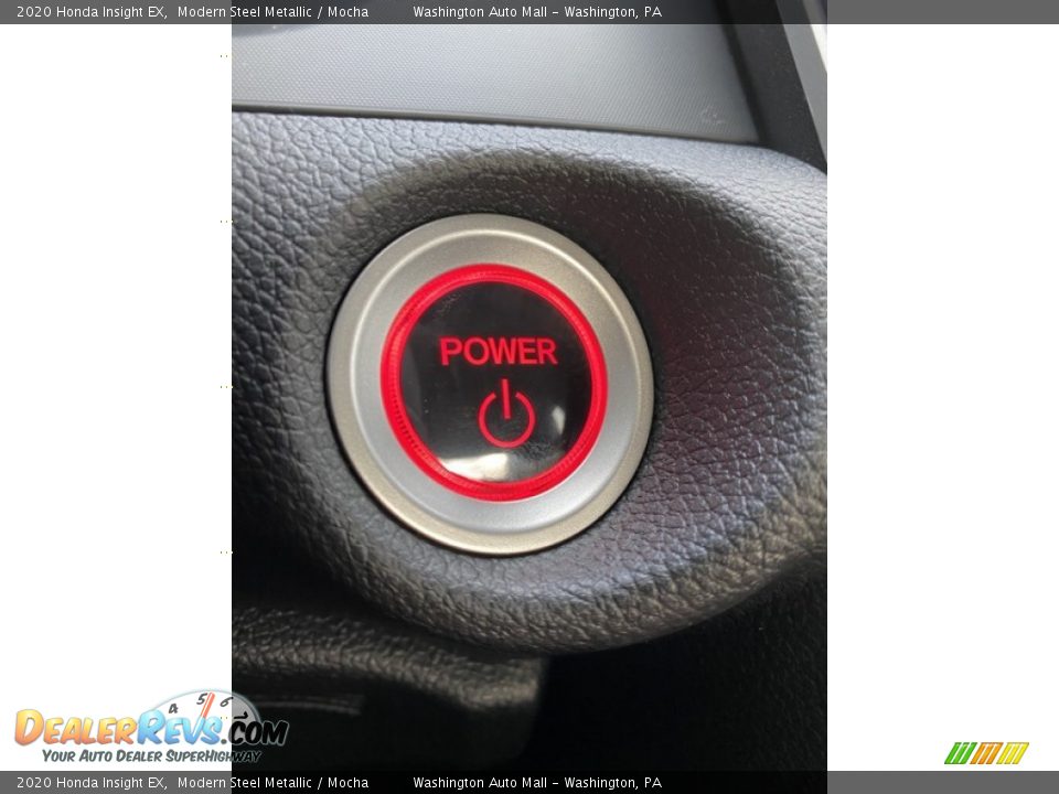 2020 Honda Insight EX Modern Steel Metallic / Mocha Photo #34