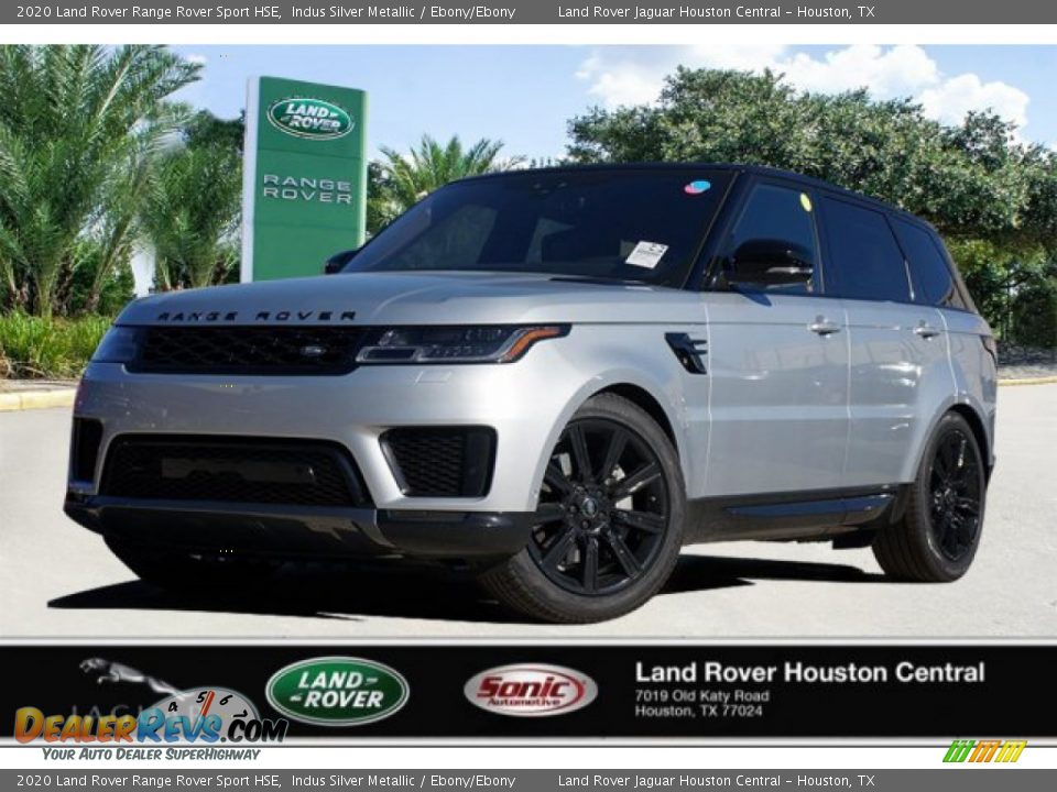 2020 Land Rover Range Rover Sport HSE Indus Silver Metallic / Ebony/Ebony Photo #1