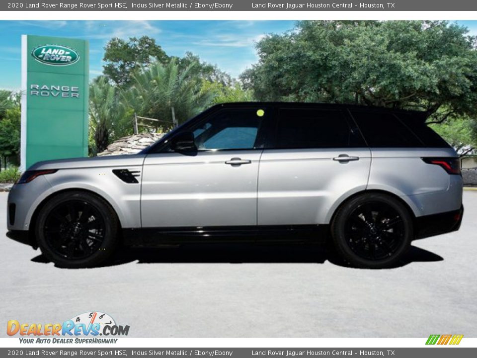 2020 Land Rover Range Rover Sport HSE Indus Silver Metallic / Ebony/Ebony Photo #2