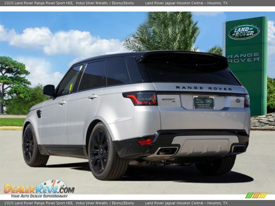 2020 Land Rover Range Rover Sport HSE Indus Silver Metallic / Ebony/Ebony Photo #3