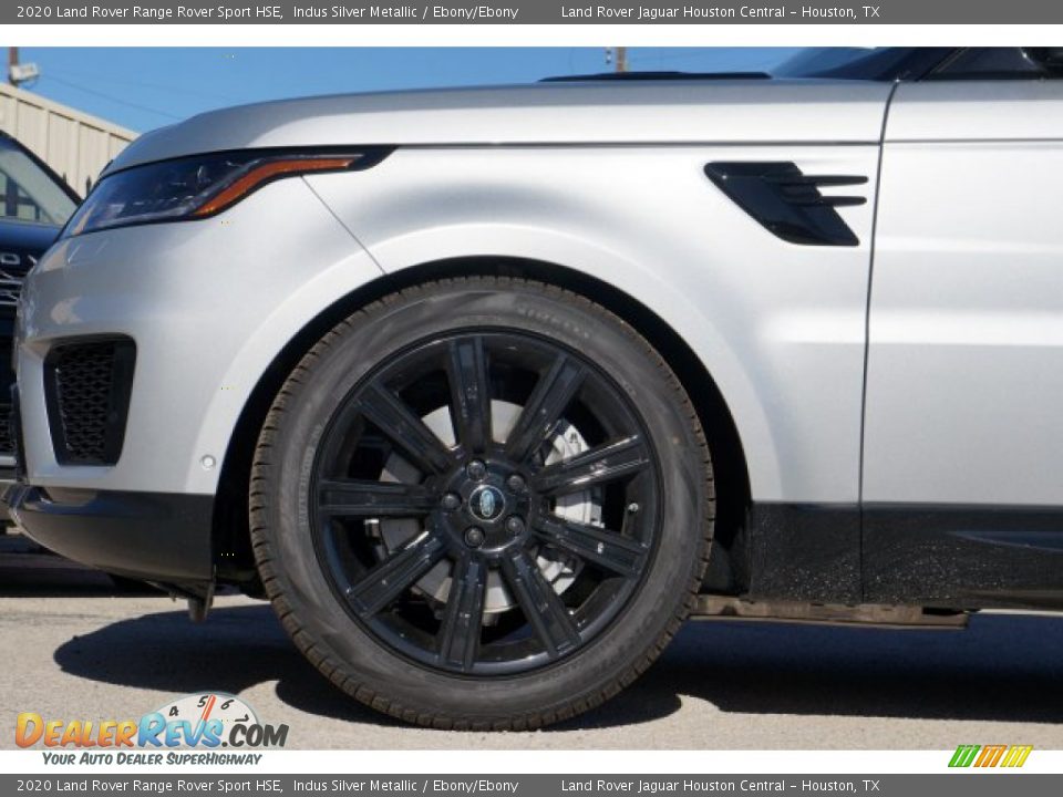 2020 Land Rover Range Rover Sport HSE Indus Silver Metallic / Ebony/Ebony Photo #6