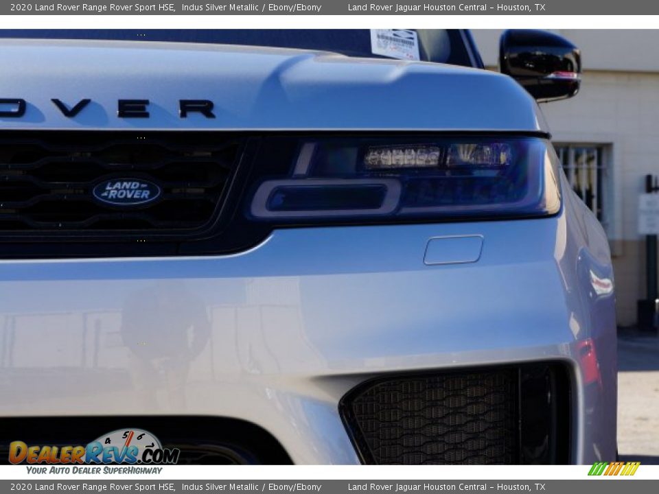 2020 Land Rover Range Rover Sport HSE Indus Silver Metallic / Ebony/Ebony Photo #7