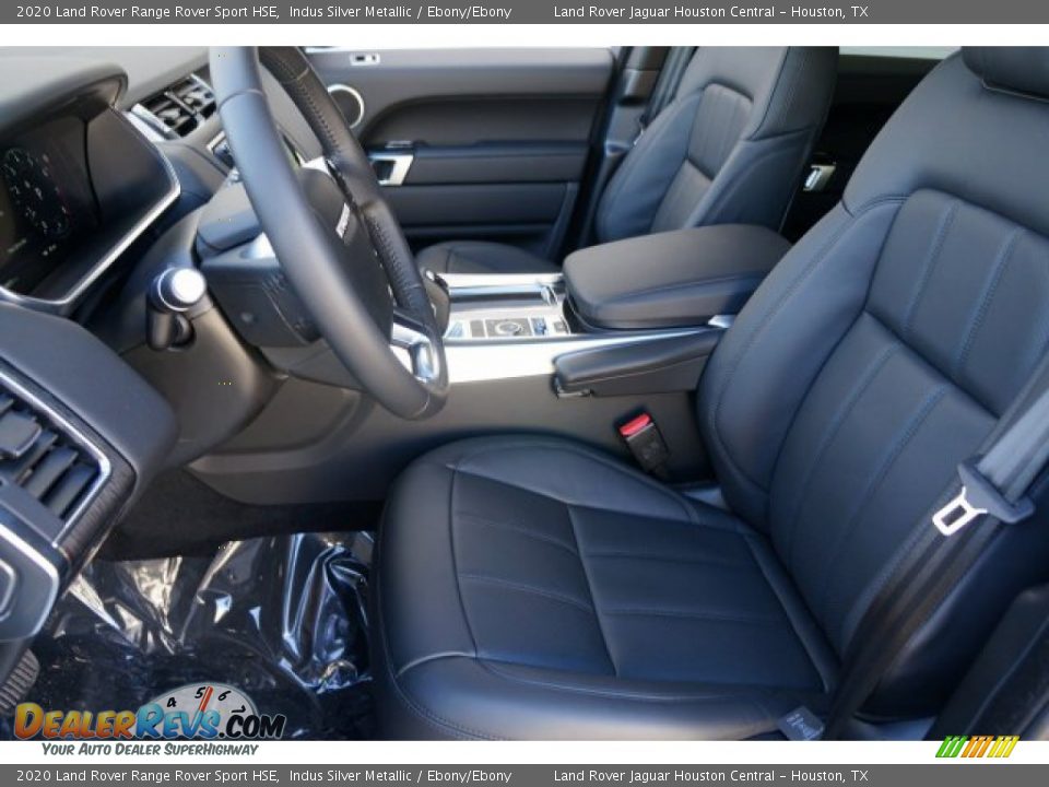 2020 Land Rover Range Rover Sport HSE Indus Silver Metallic / Ebony/Ebony Photo #10