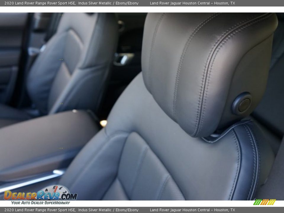 2020 Land Rover Range Rover Sport HSE Indus Silver Metallic / Ebony/Ebony Photo #12