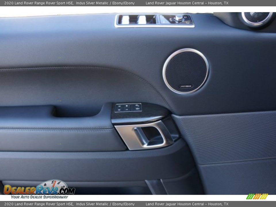 2020 Land Rover Range Rover Sport HSE Indus Silver Metallic / Ebony/Ebony Photo #22