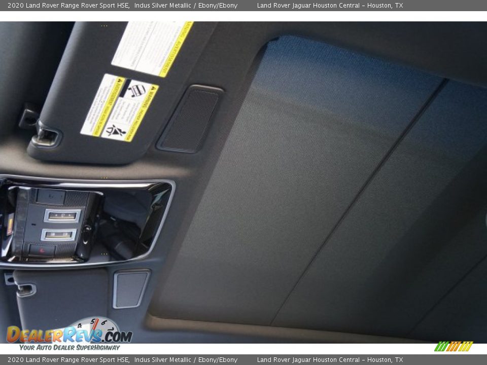 2020 Land Rover Range Rover Sport HSE Indus Silver Metallic / Ebony/Ebony Photo #26