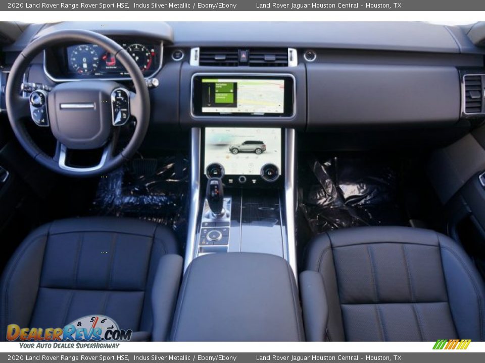2020 Land Rover Range Rover Sport HSE Indus Silver Metallic / Ebony/Ebony Photo #27