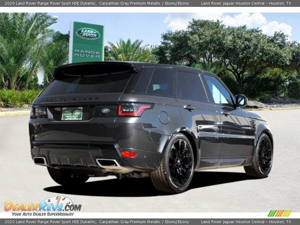 2020 Land Rover Range Rover Sport HSE Dynamic Carpathian Gray Premium Metallic / Ebony/Ebony Photo #4