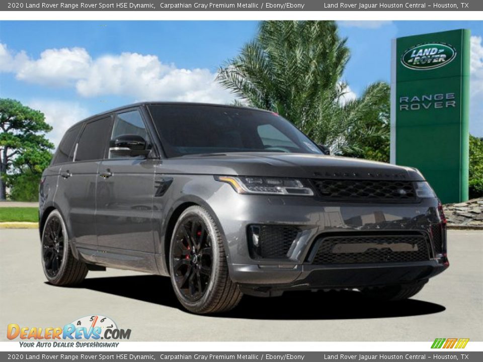 2020 Land Rover Range Rover Sport HSE Dynamic Carpathian Gray Premium Metallic / Ebony/Ebony Photo #5