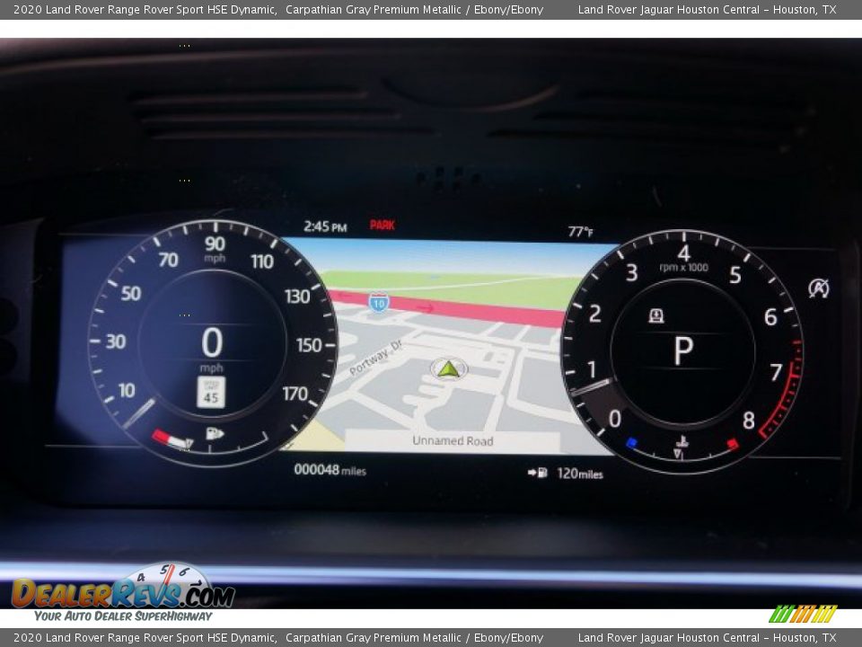 2020 Land Rover Range Rover Sport HSE Dynamic Gauges Photo #13