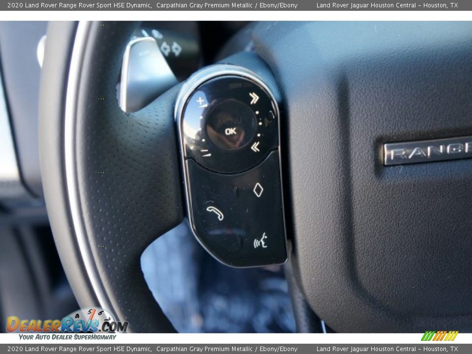 2020 Land Rover Range Rover Sport HSE Dynamic Steering Wheel Photo #19