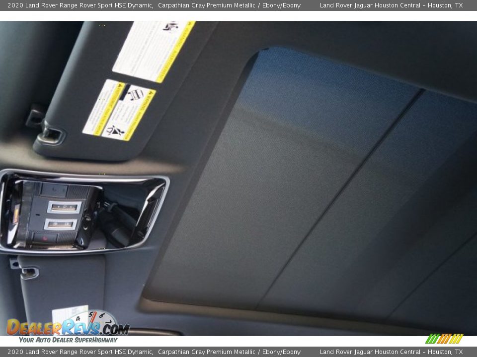 2020 Land Rover Range Rover Sport HSE Dynamic Carpathian Gray Premium Metallic / Ebony/Ebony Photo #26