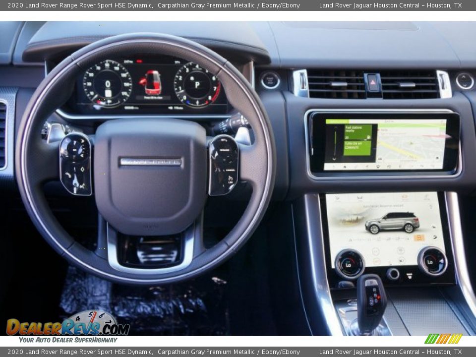 2020 Land Rover Range Rover Sport HSE Dynamic Carpathian Gray Premium Metallic / Ebony/Ebony Photo #28