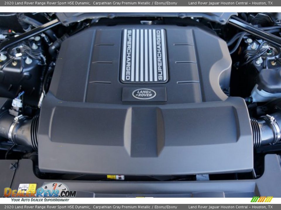 2020 Land Rover Range Rover Sport HSE Dynamic 5.0 Liter Supercharged DOHC 32-Valve VVT V8 Engine Photo #32
