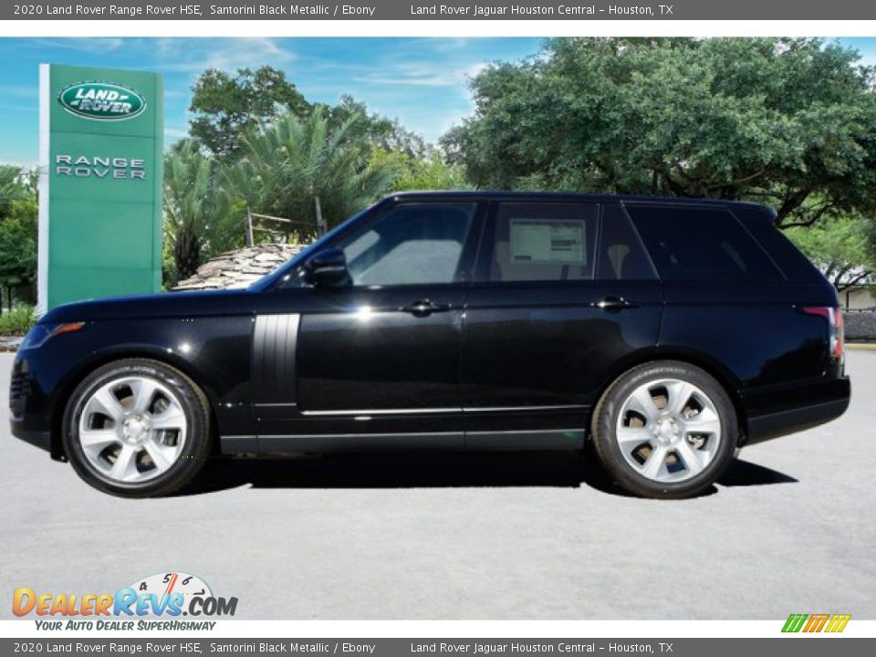 2020 Land Rover Range Rover HSE Santorini Black Metallic / Ebony Photo #2
