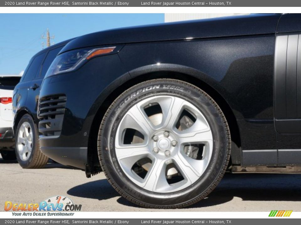 2020 Land Rover Range Rover HSE Santorini Black Metallic / Ebony Photo #6