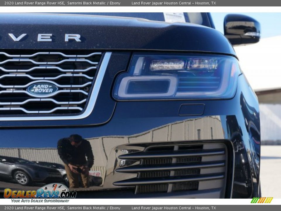 2020 Land Rover Range Rover HSE Santorini Black Metallic / Ebony Photo #7