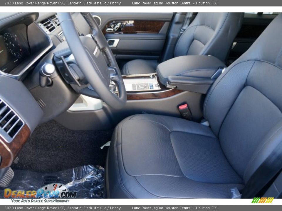 2020 Land Rover Range Rover HSE Santorini Black Metallic / Ebony Photo #10